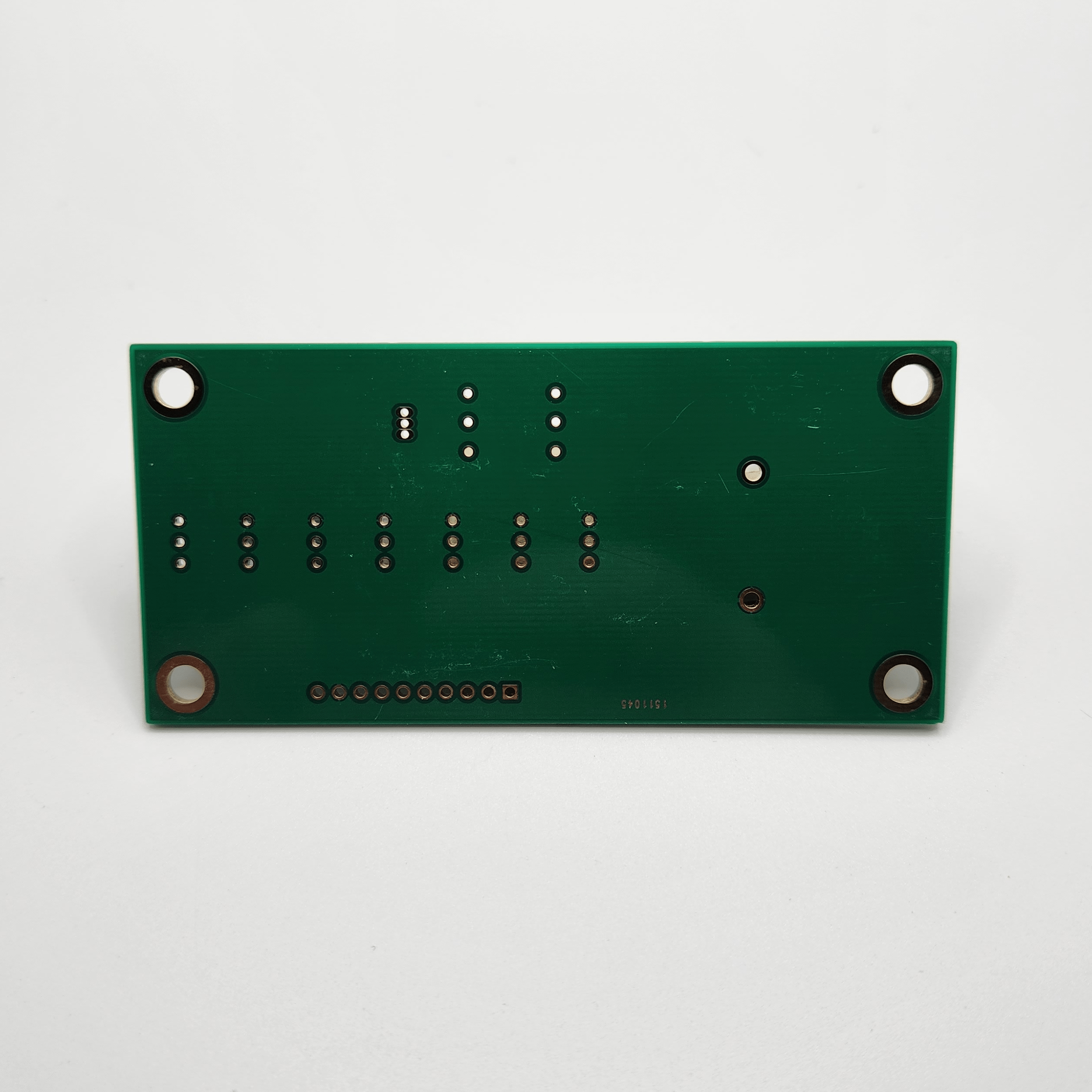 Back of unpopulated Simple Switch and Speaker Demo Board v1 PCB