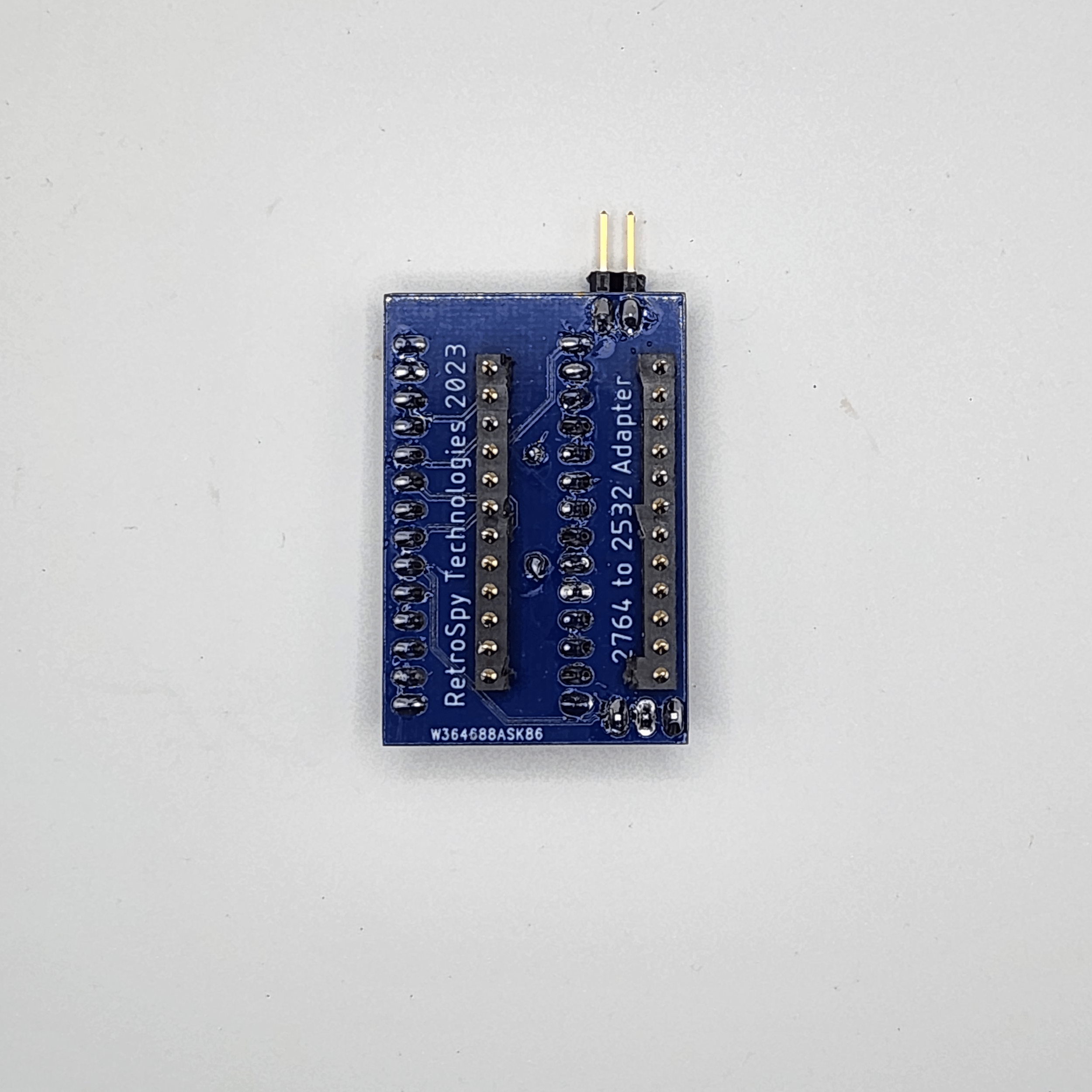 Bottom of 2532 to 2764 EPROM Adapter