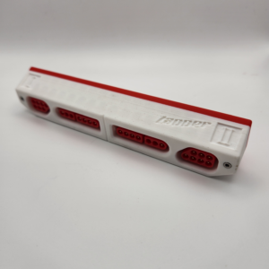 Front of the "FamiCoun" Front Expansion NES/SNES Controller Adapter