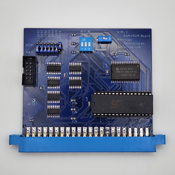 Top view of the KIM-1 RAM/ROM board