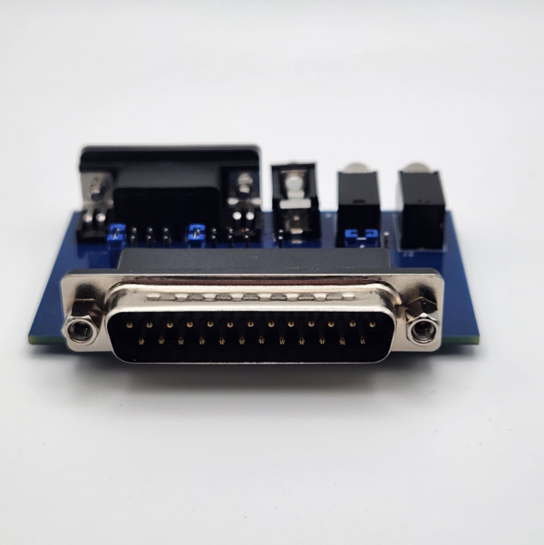 Picture of the Sym1 I/O Board's DB25 connector