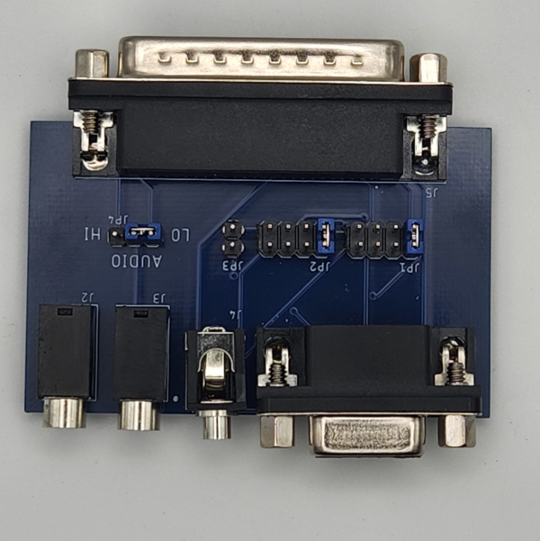 Top view of the Sym1 I/O Board