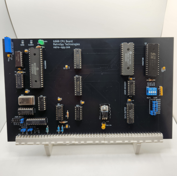 Component side of SS-50 6800 CPU Card