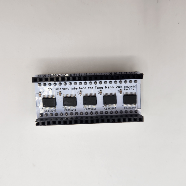 Top of tangnano-5V board