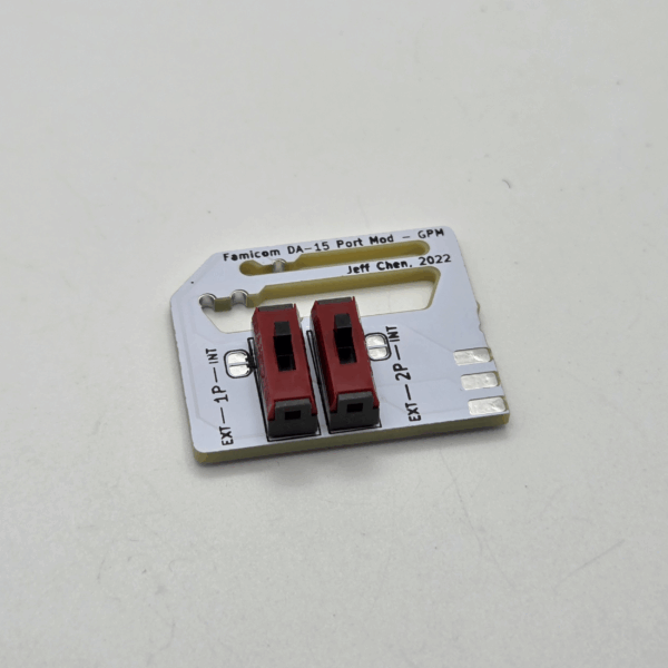 DB15 board of the Complete Famicom GPM Expansion Port Switcher Upgrade