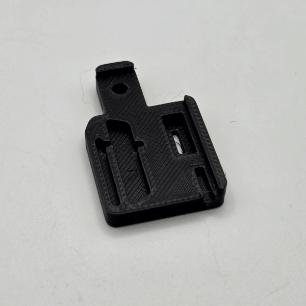 Drilling jig of the Famicom GPM Expansion Port Switcher Upgrade