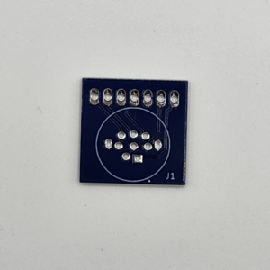 8pin Mini-DIN Breakout Board for a TMS-RGB